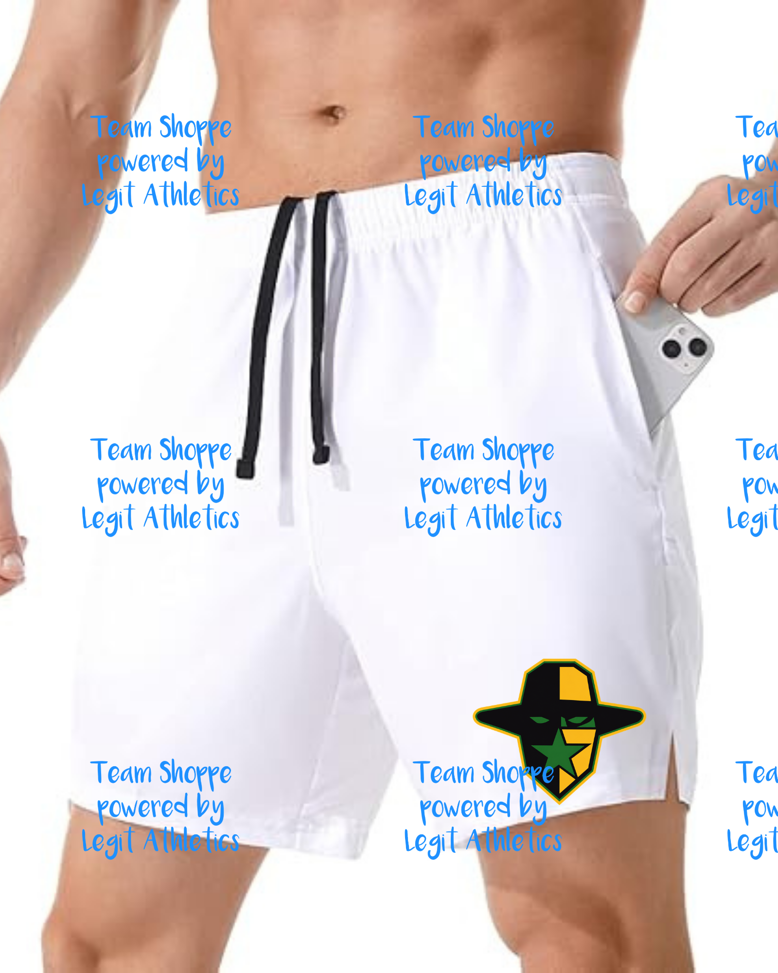 Bandidos Men's 7" Athletic Running Shorts