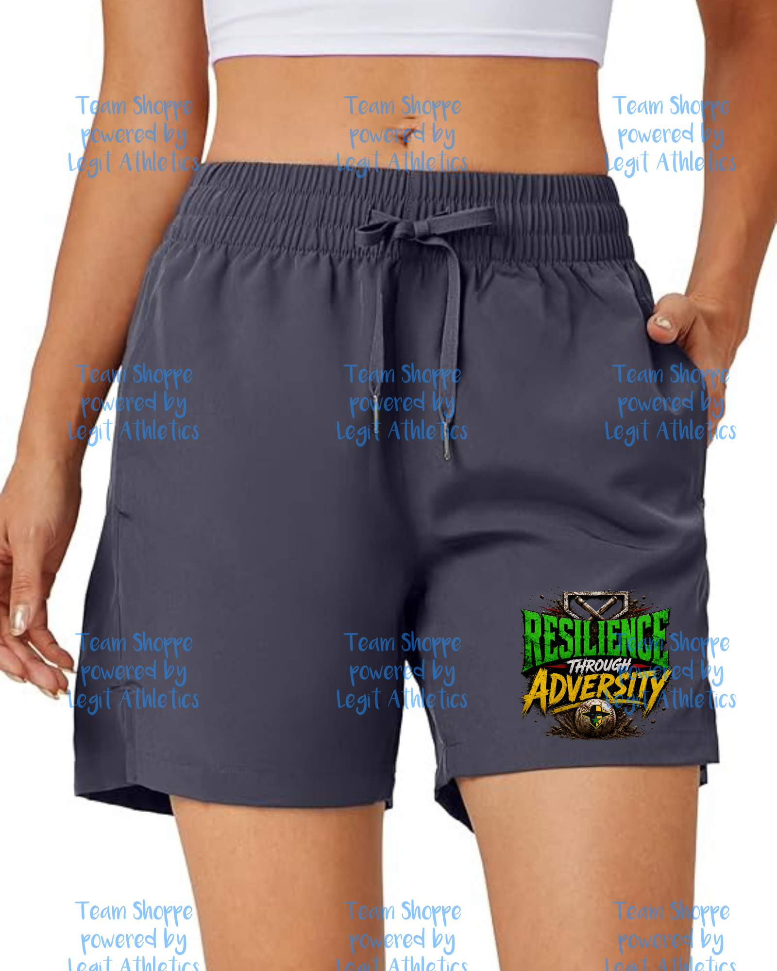 Women's 5" Inseam Drifit Shorts ~ Bandidos