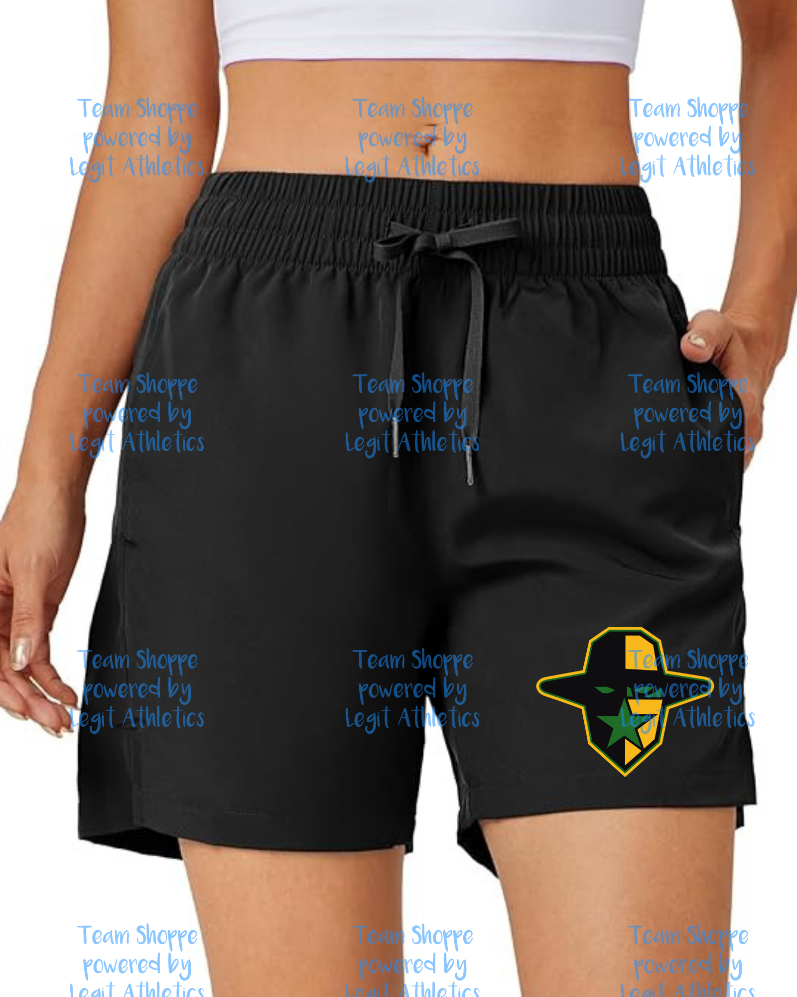 Women's 5" Inseam Drifit Shorts ~ Banditos
