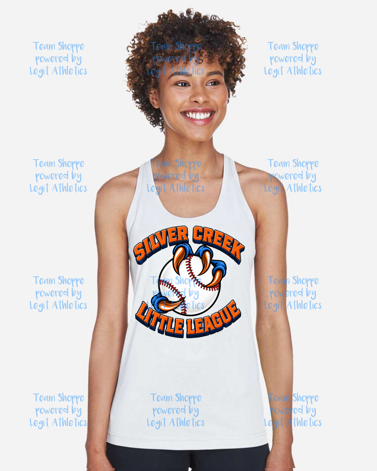 Women's Drifit Tank ~ Silver Creek LL Baseball