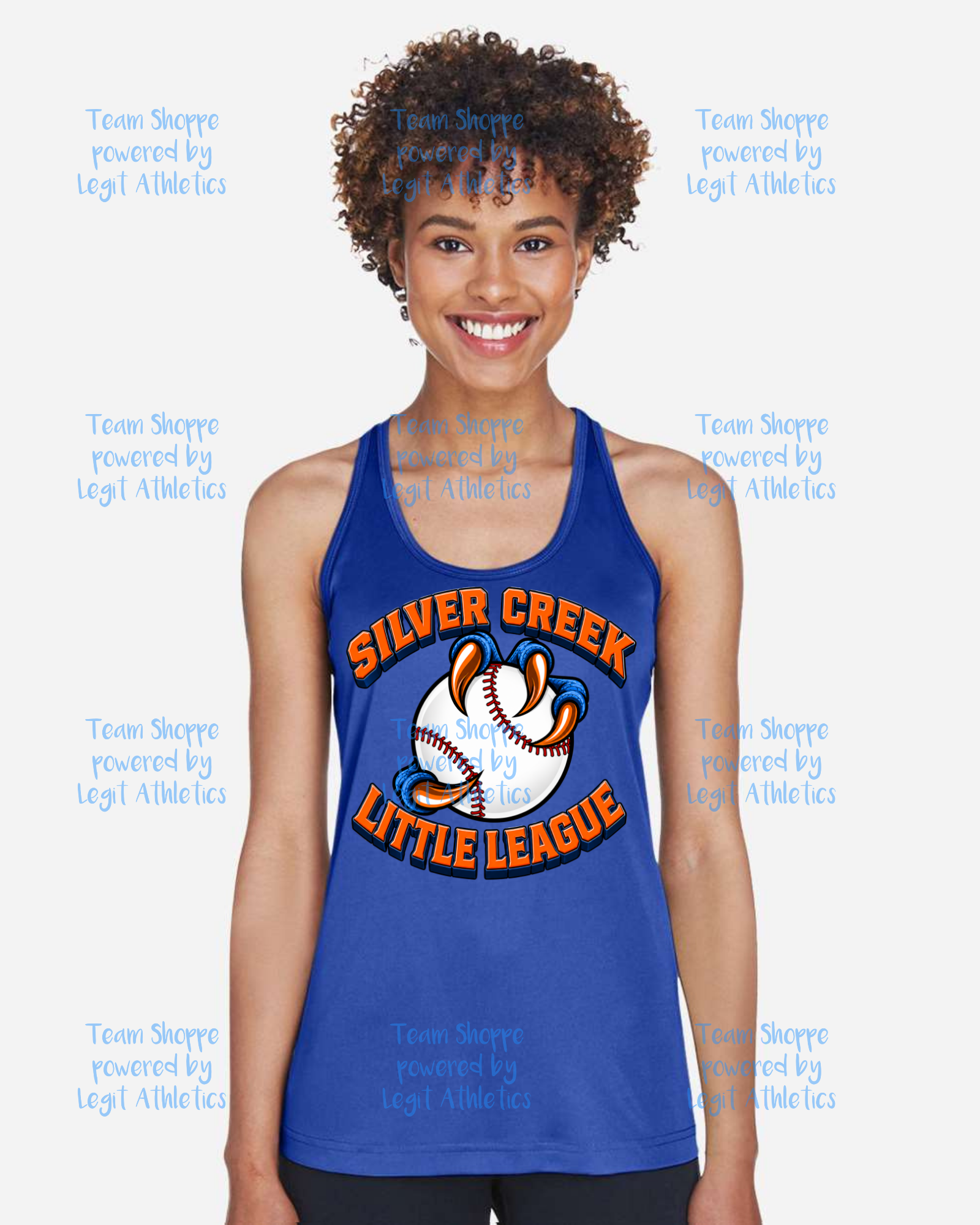 Women's Drifit Tank ~ Silver Creek LL Baseball