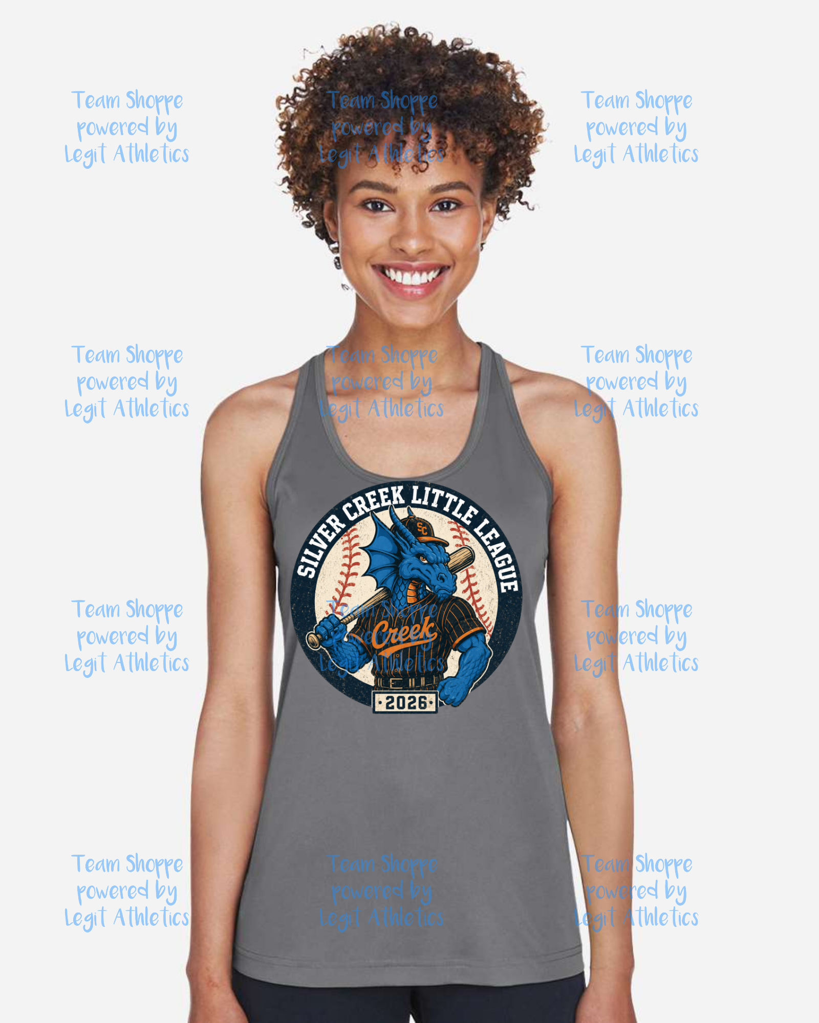 Women's Drifit Tank ~ Silver Creek LL Baseball