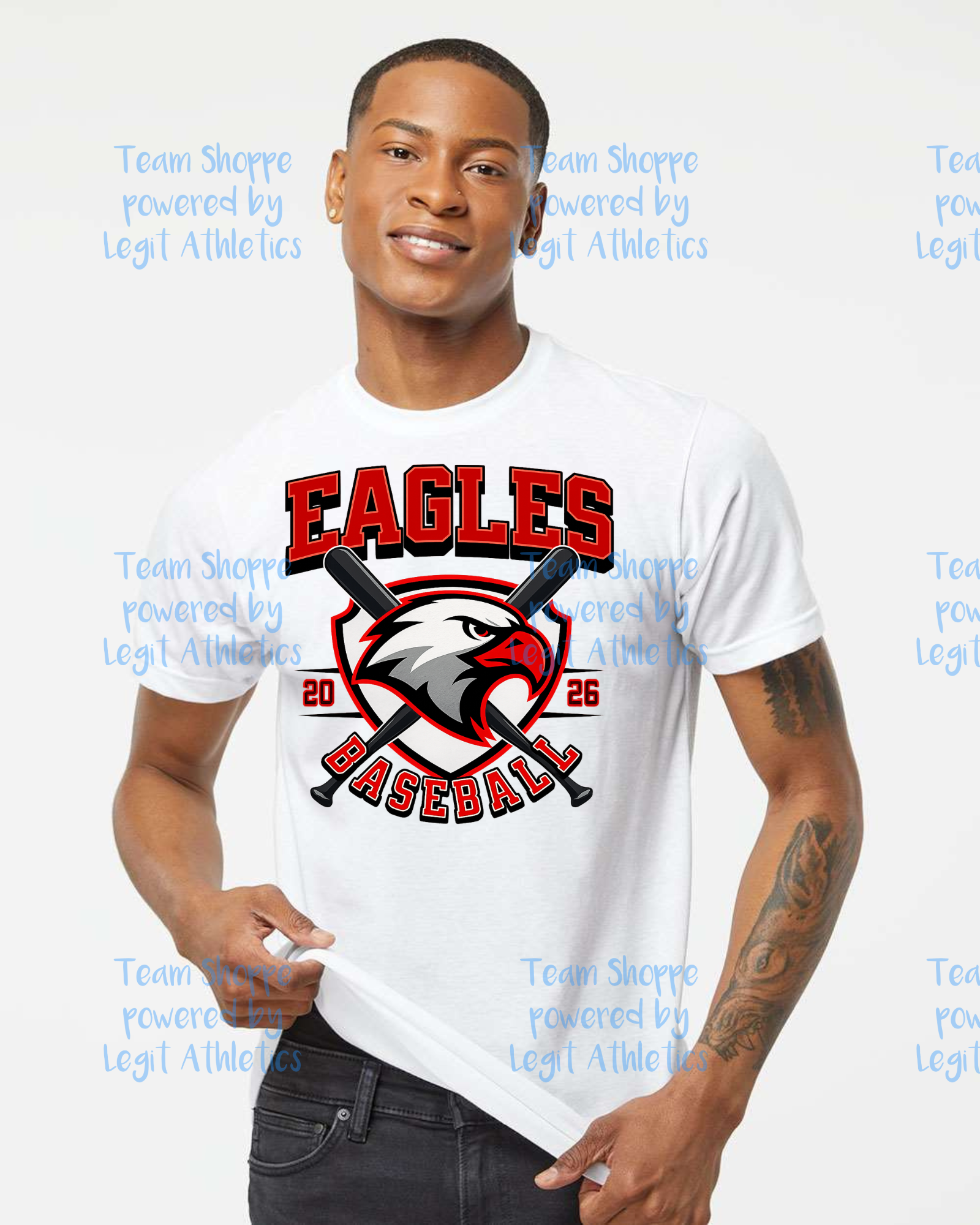 Youth and Adult Unisex Tshirt EAC Eagles