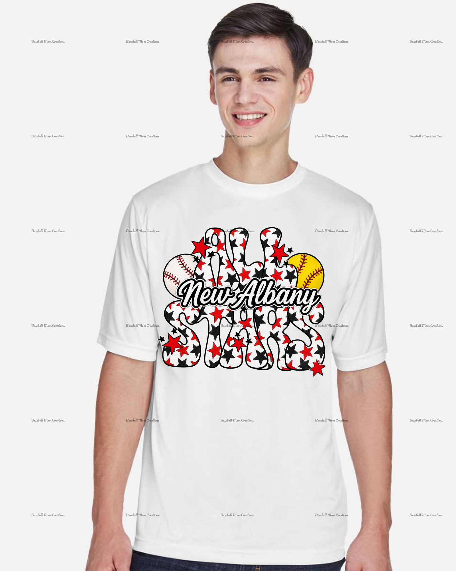 Adult or Youth Drifit Tshirt New Albany LL Baseball & Softball