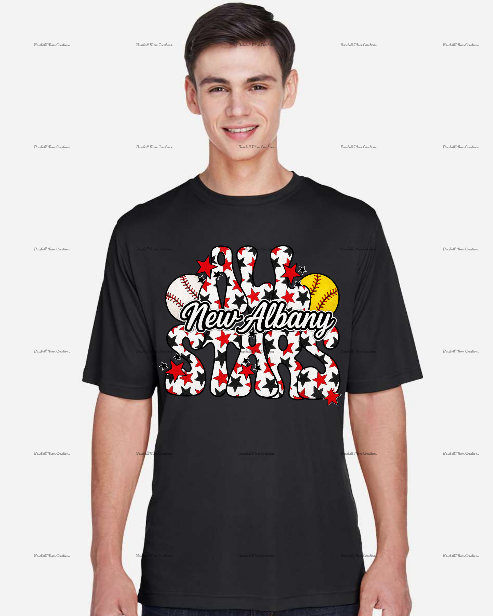 Adult or Youth Drifit Tshirt New Albany LL Baseball & Softball