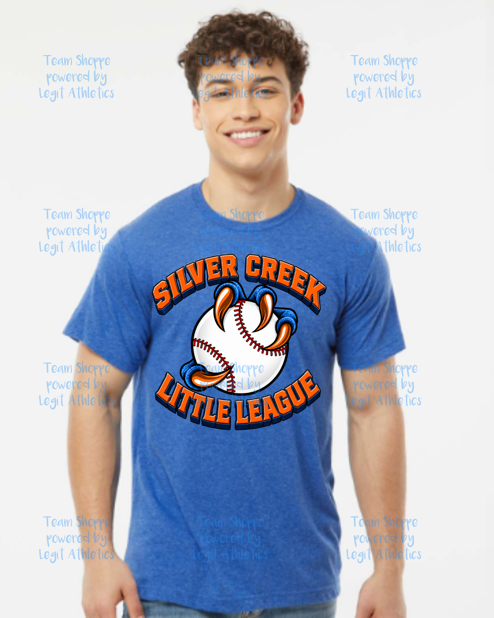 Adult or Youth Unisex Tshirt Silver Creek LL Baseball