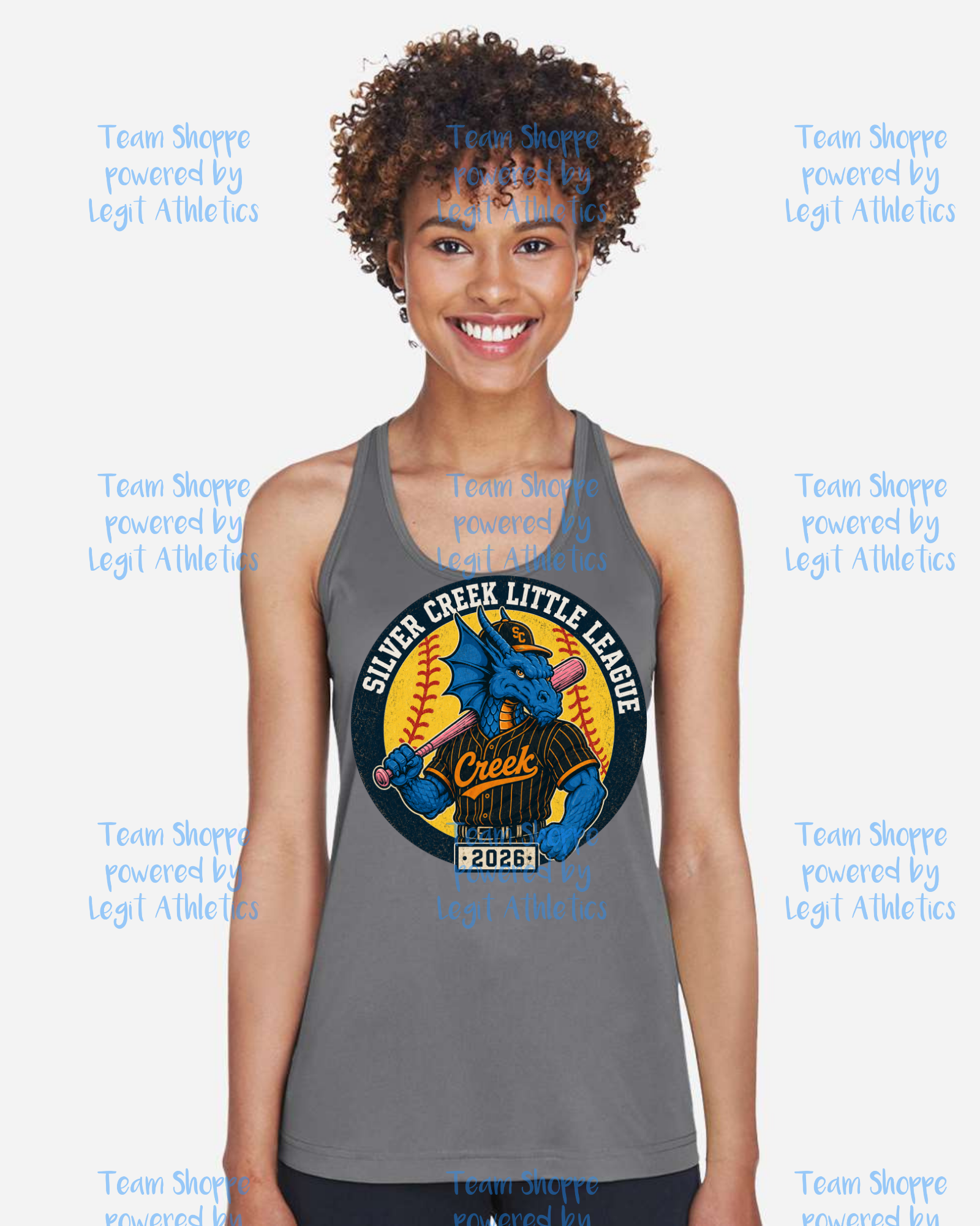 Women's Drifit Tank ~ Silver Creek LL Softball