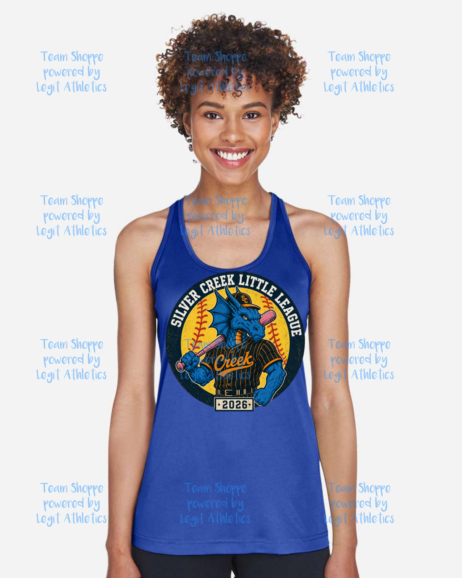 Women's Drifit Tank ~ Silver Creek LL Softball