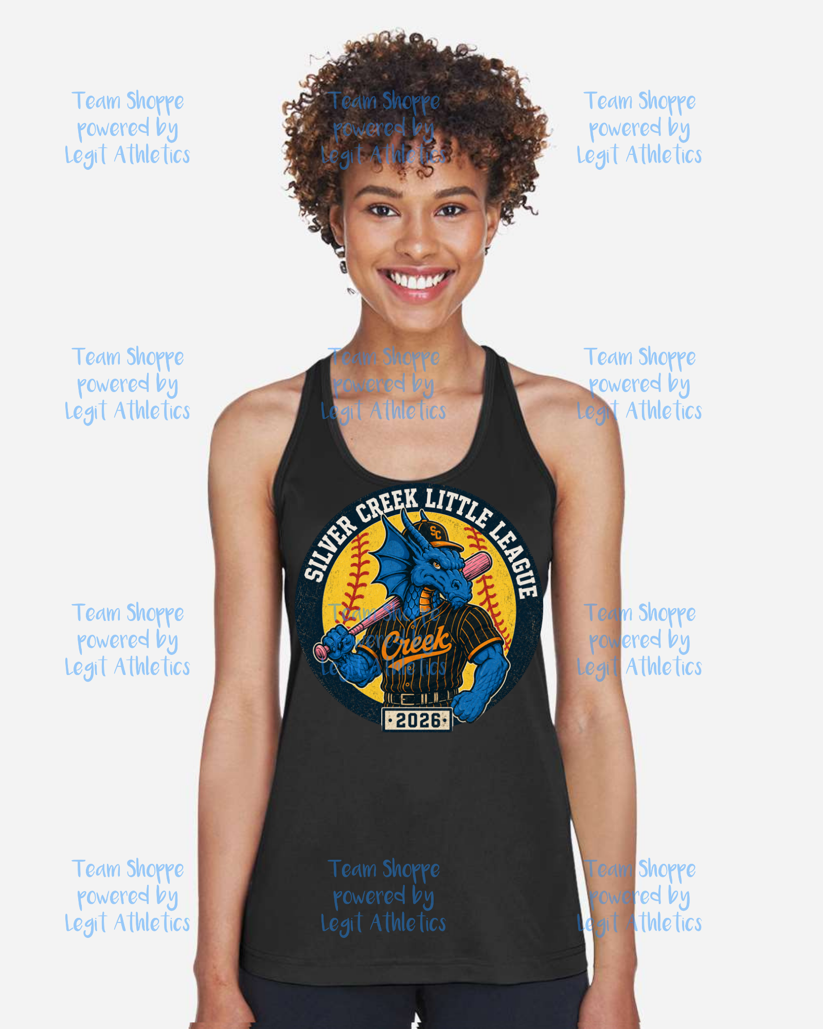 Women's Drifit Tank ~ Silver Creek LL Softball