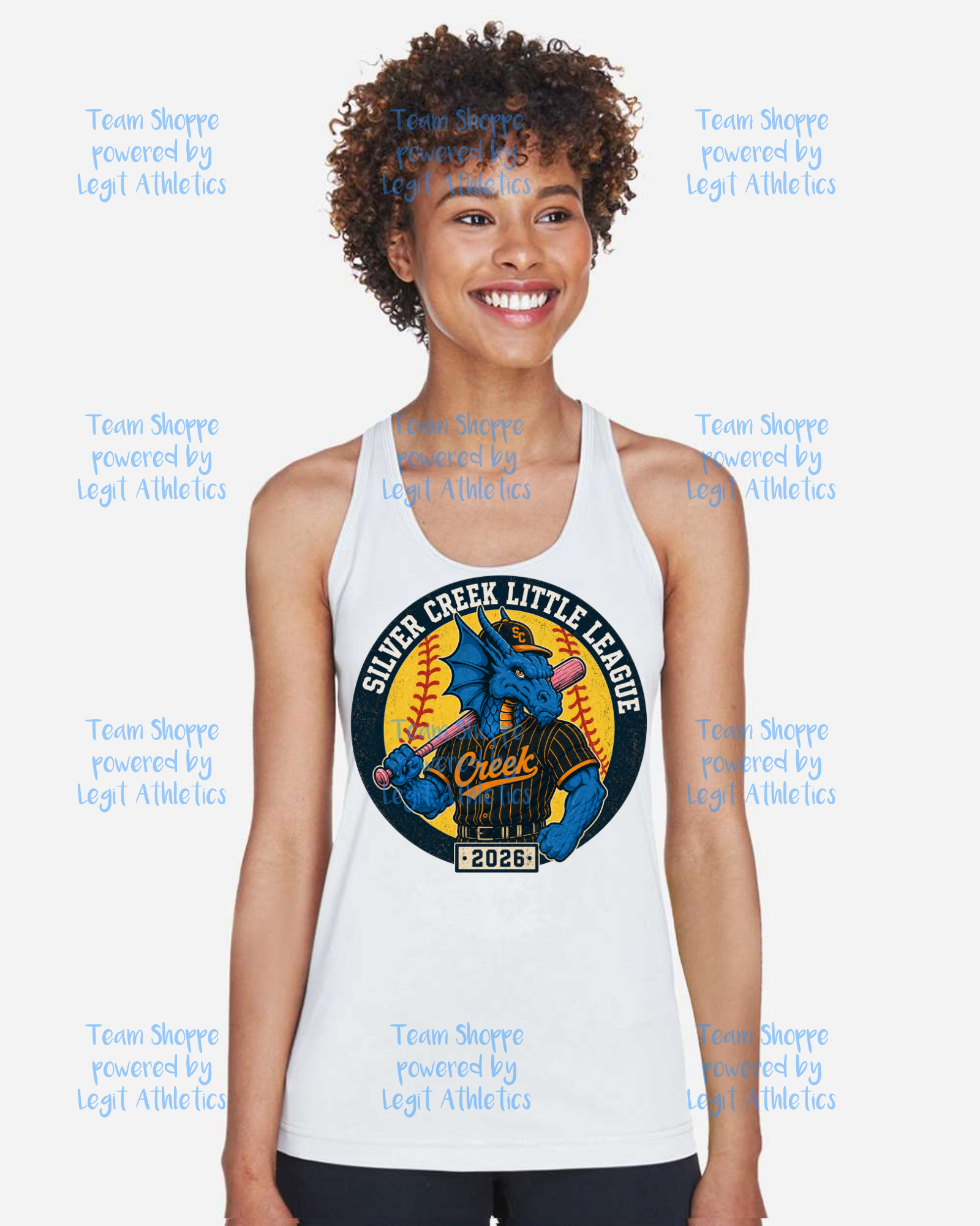 Women's Drifit Tank ~ Silver Creek LL Softball