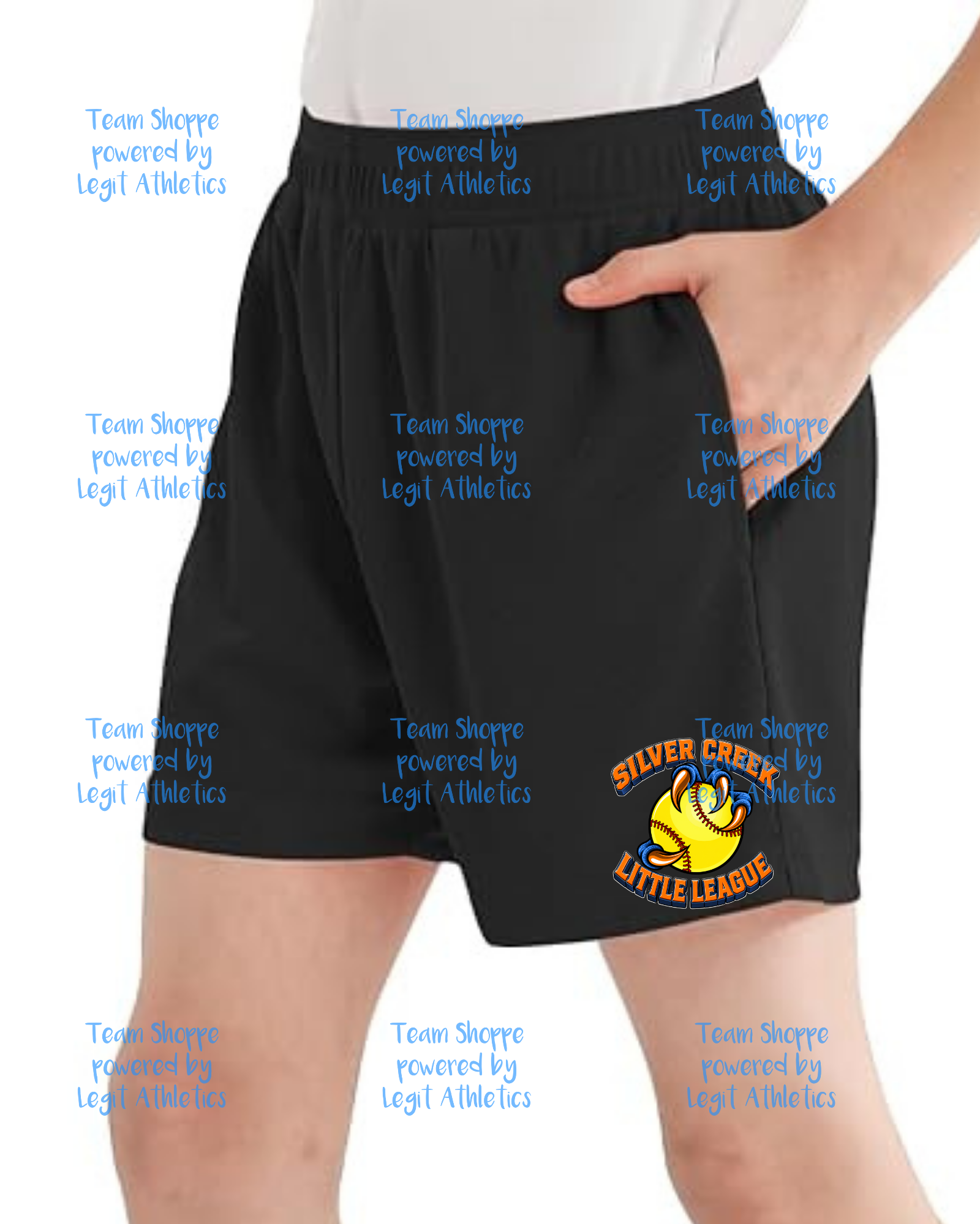 Youth Unisex Shorts Silver Creek LL ~ Softball