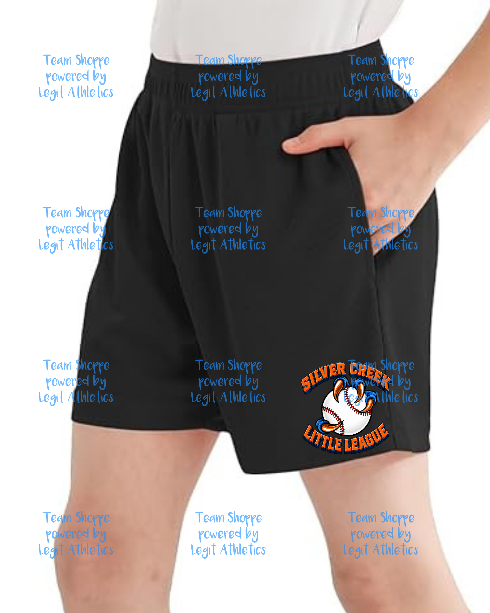 Youth Unisex Shorts Silver Creek LL ~ Baseball