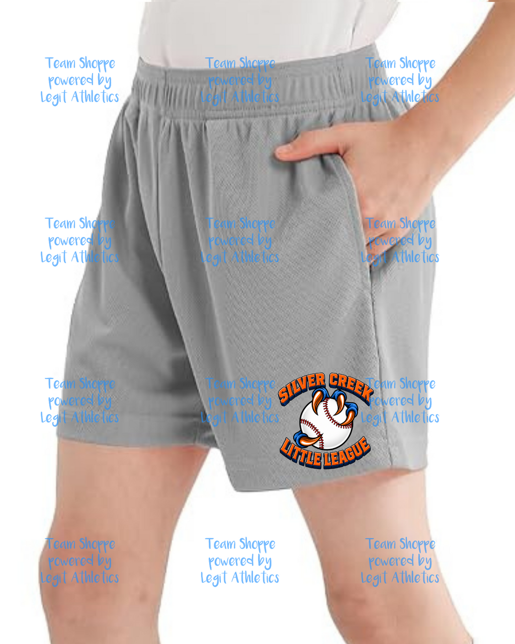 Youth Unisex Shorts Silver Creek LL ~ Baseball