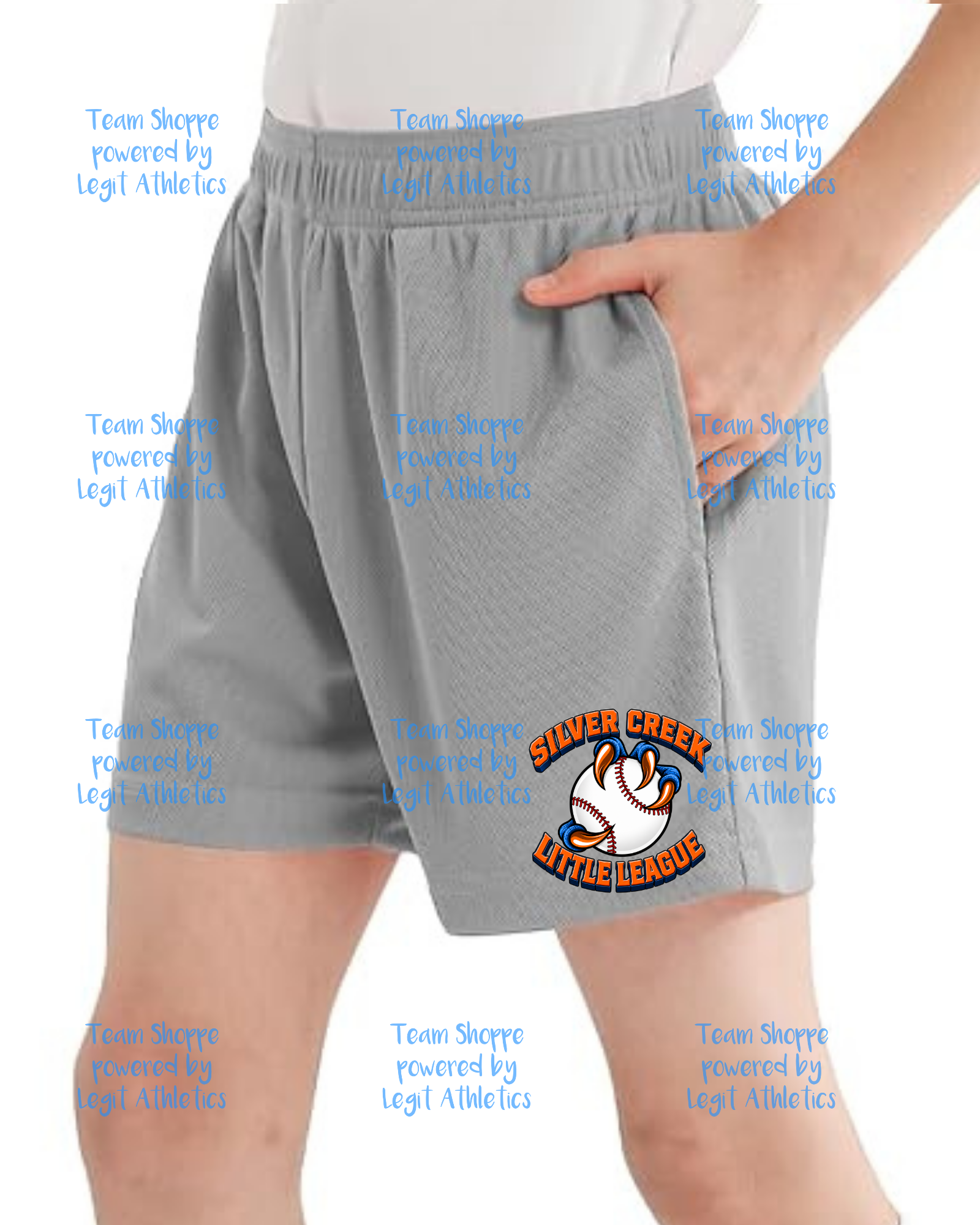 Youth Unisex Shorts Silver Creek LL ~ Baseball