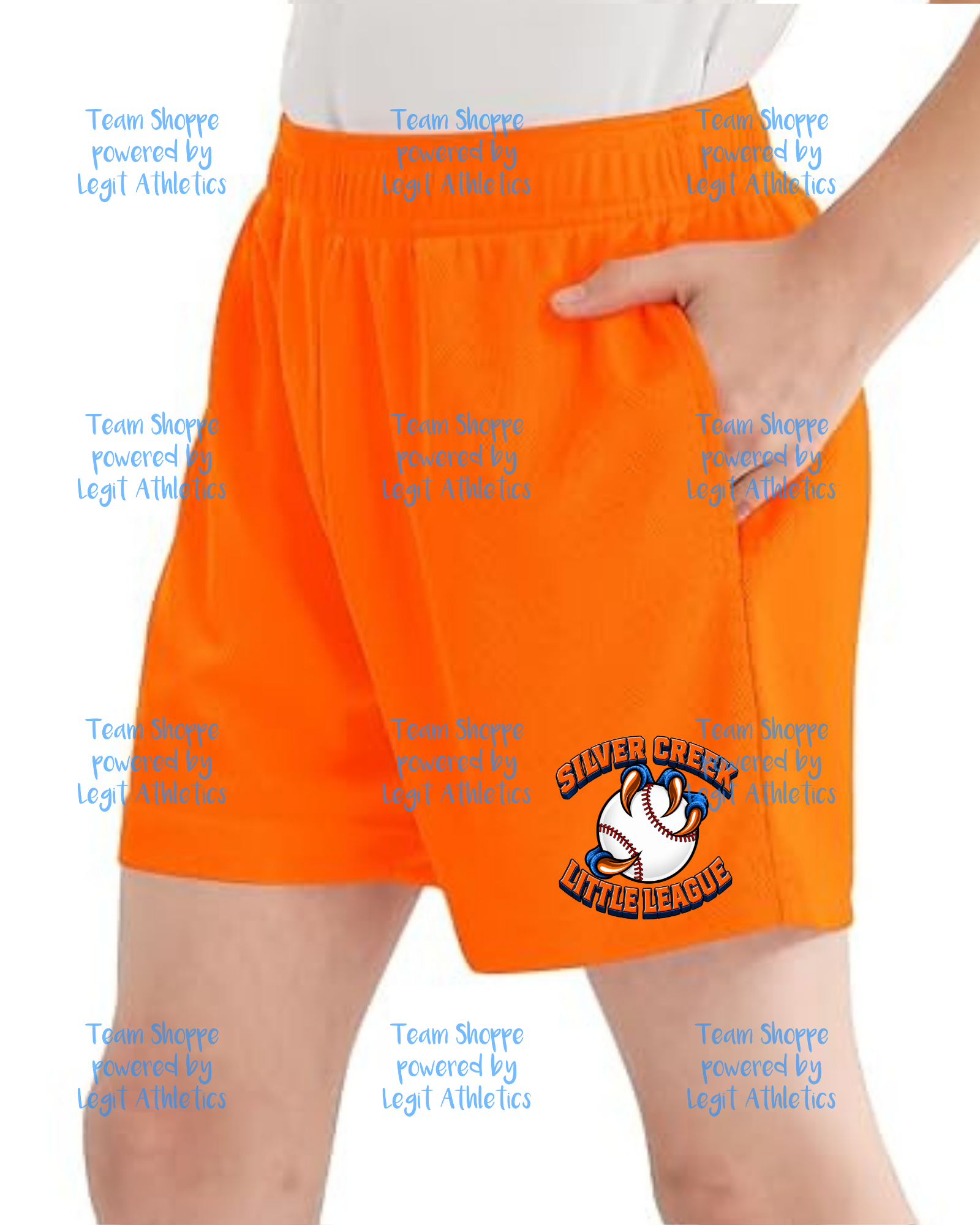 Youth Unisex Shorts Silver Creek LL ~ Baseball