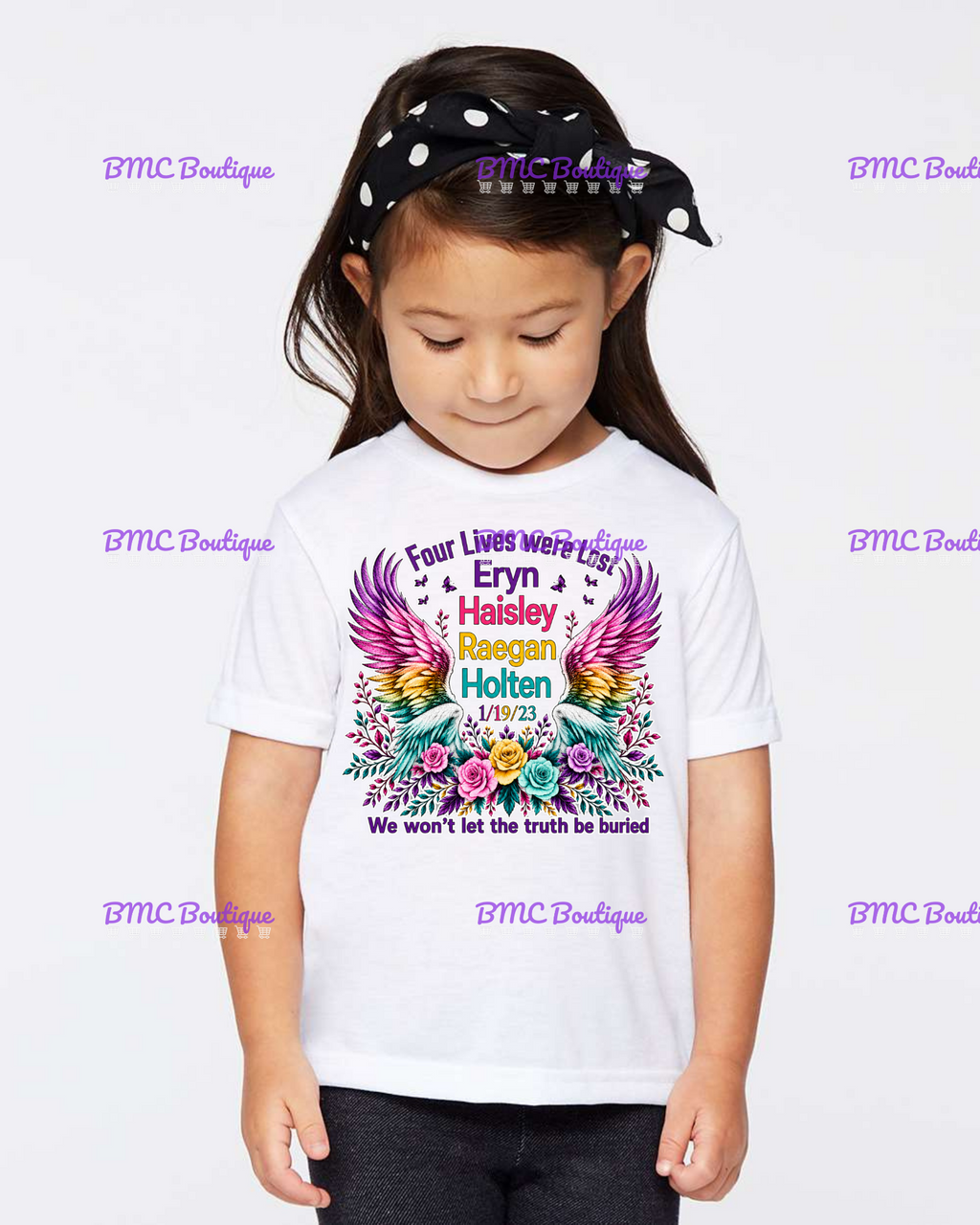 Four Lives Were Lost Tshirt SUBLIMATION option ~ INFANT, TODDLER, YOUTH