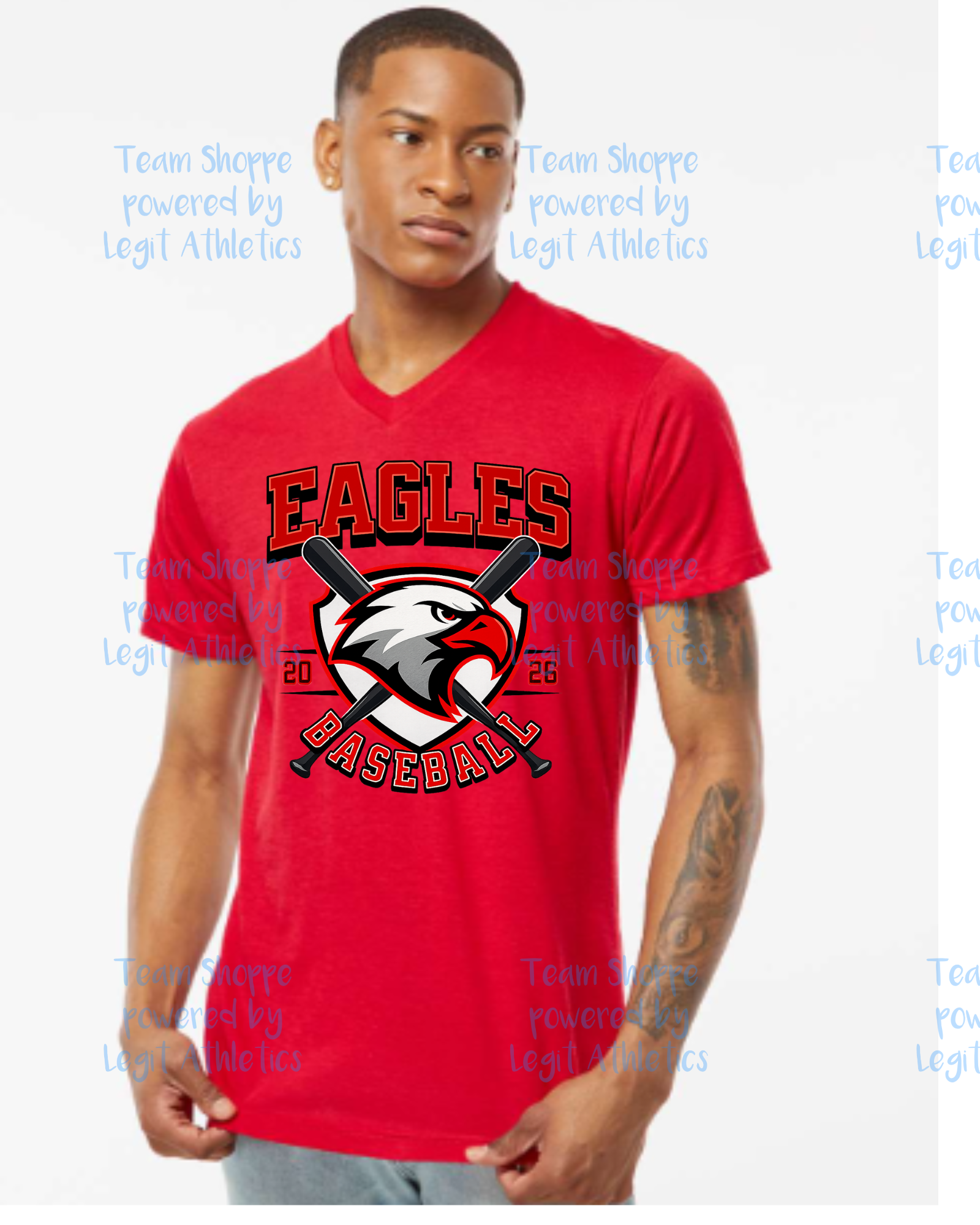 Adult Unisex Vneck